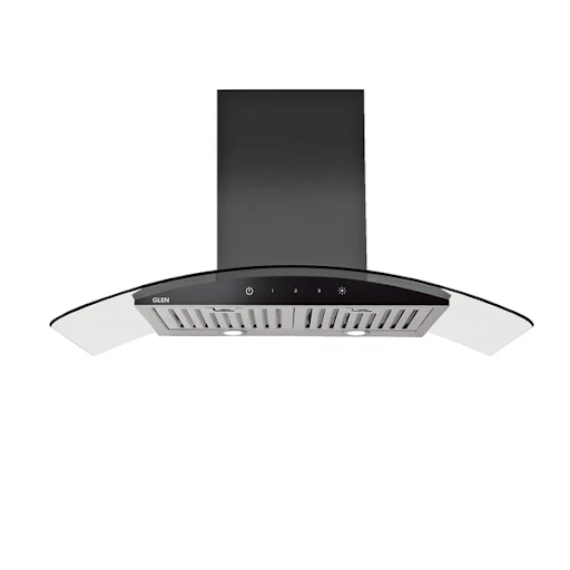 Curved Glass Chimneys